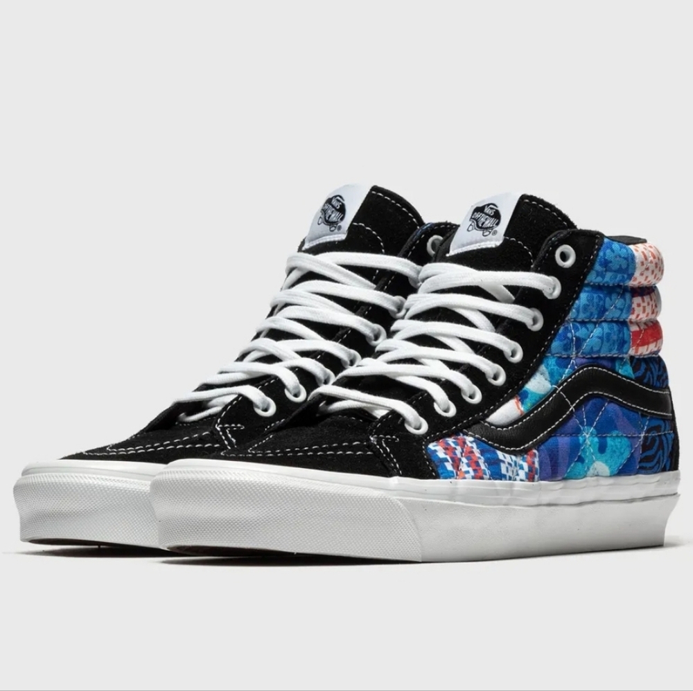 Vans Sk8 Hi Dx Spongebob Squarepants Mens Sandy Liang Patchwork Shoes 082025